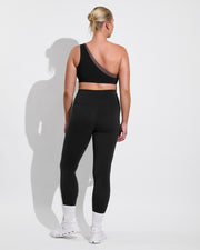 Playa Top D+ - Jet / Stormy (36DD, Size L) + Super Moves Tight - Jet (Size L)