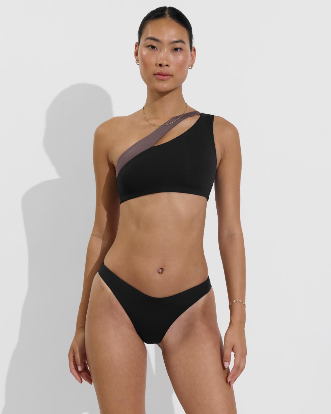 Playa Top - Jet / Stormy + Dip Bottom - Jet (Size S)