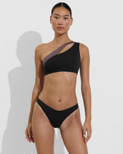 Playa Top - Jet / Stormy + Dip Bottom - Jet (Size S)