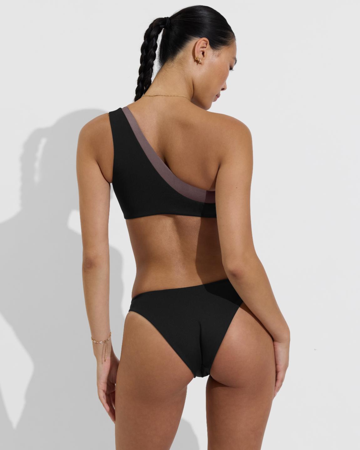 Playa Top - Jet / Stormy + Dip Bottom - Jet (Size S)