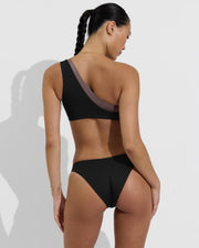 Playa Top - Jet / Stormy + Dip Bottom - Jet (Size S)