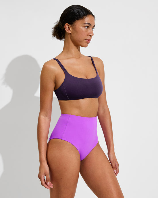 Pool Days Top D+ (32D, Size S) - Legend + Hi Tide Bottom - Punch (Size S)