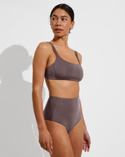 Pool Days Top D+ (32D, Size S) + Hi Tide Bottom - Stormy (Size S)