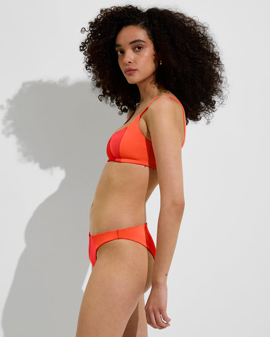 Pool Days Top + Wear To Bottom - Sweet Chili Heat / Flare / Aperol (Size S)