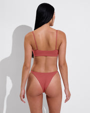 Pool Days Top + Skinny Dip Bottom - Camp (Size S)