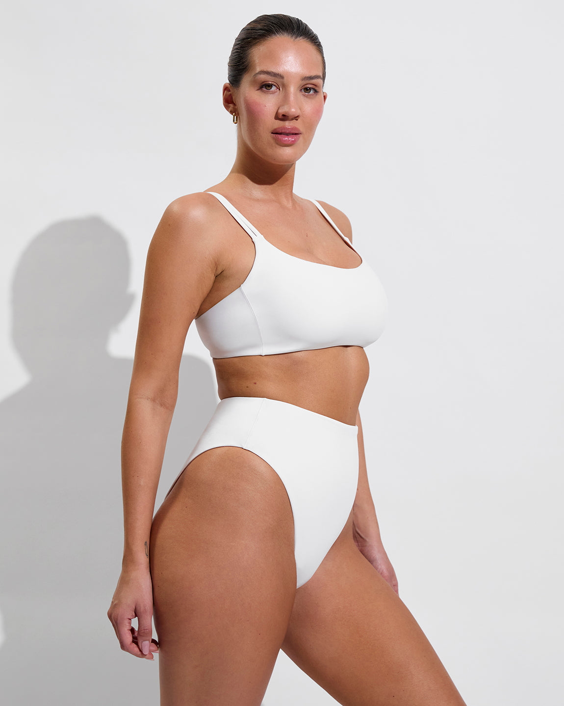Pool Days D+ (34DD, Size L) + Hi Hi Bottom - Coconut (Size L)