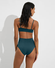 Pool Days Top + Hi Tide Bottom - Deep End (Size S)