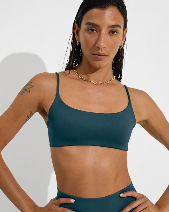 Pool Days Top + Hi Tide Bottom - Deep End (Size S)
