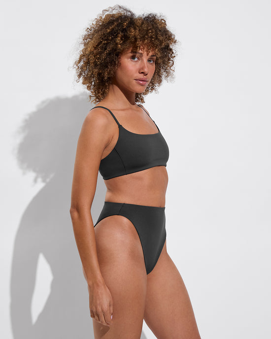 Pool Days Top + Super Hi Hi Bottom - Eclipse (Size S)