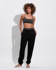 Pool Days Top + Super Hi Hi Bottom - Eclipse + Sports & Rec Jogger - Jet (Size S)