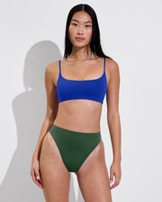 Pool Days Top - First Place + Super Hi Hi Bottom - Tropics (Size S)