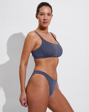 Pool Days Top D+ (34DD, Size L) + Dip Bottom - Varsity (Size L)