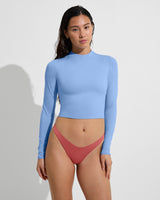 Rays Long Sleeve Top - Blue Skies