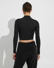 Rays Long Sleeve Top + Journey Pant - Jet (Size S)