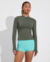 Rays LS Top *Long *Wavy - Agave / Drift