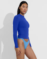 Rays Long Sleeve Top Long* - First Place + Dip Bottom - Point Break (Size S) 