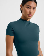 Rays Short Sleeve Top - Deep End (Size S)