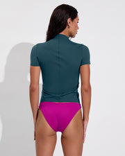 Rays Short Sleeve Top *Long - Deep End + Wear To Bottom - Aloha (SIze S)