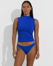 Rays Sleeveless Top *Long + Wear To Bottom - First Place (Size S)