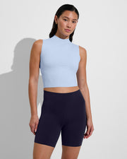 Rays Sleeveless Top - Blue Skies + Super Moves Short 5" - Sprint (Size S)