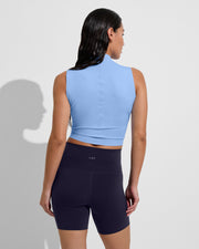 Rays Sleeveless Top - Blue Skies + Super Moves Short 5" - Sprint (Size S)
