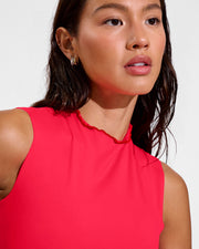 Rays Sleeveless Top *Long *Wavy - Rescue / Sweet Chili Heat (Size S)
