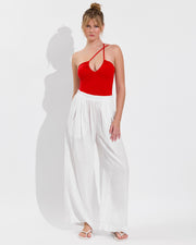 Reef Suit - Sweet Chili Heat + Coastal Pant - Coconut (Size S)
