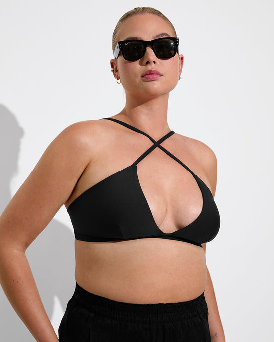 Reef Top D+ - Jet (36DD, Size L) 