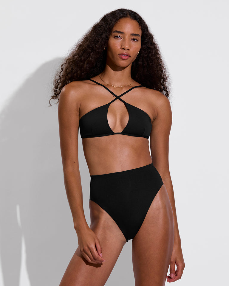 Reef Top + Hi Hi Bottom - Jet (Size S)