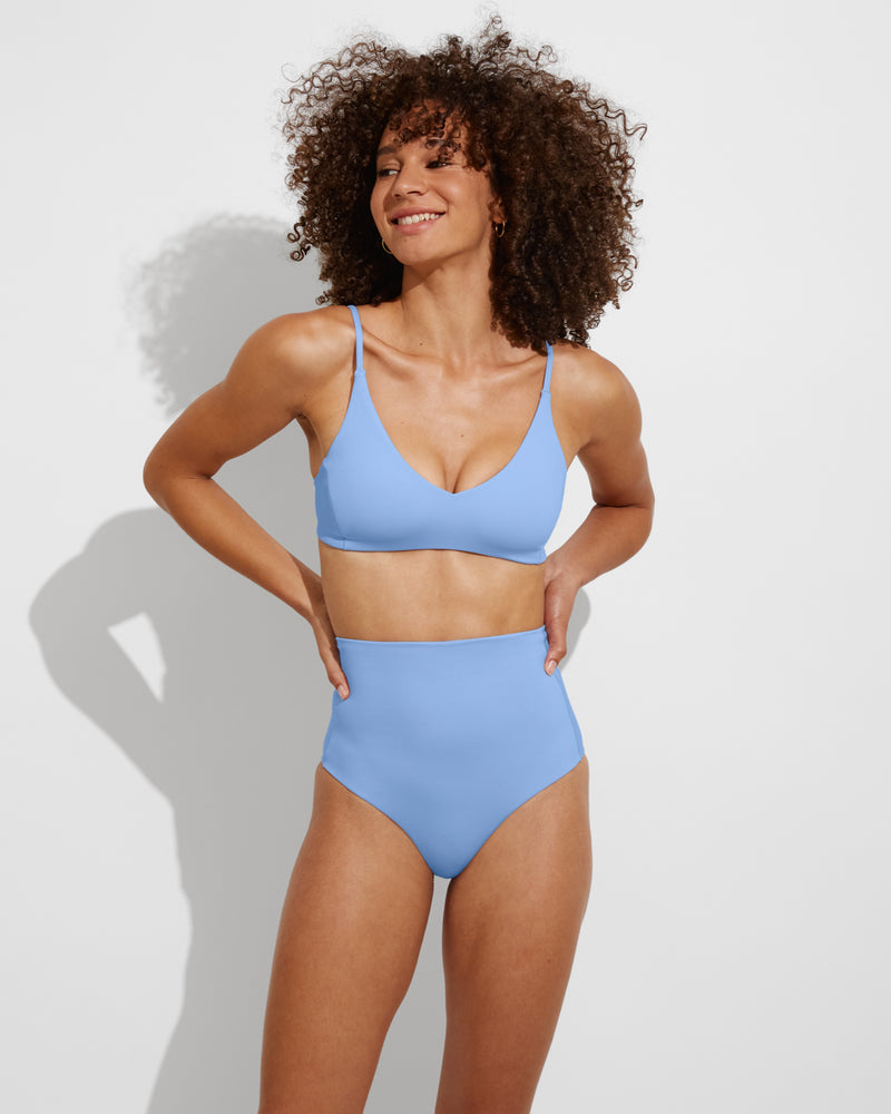 Sunday Top + Hi Tide Bottom - Blue Skies (Size S)