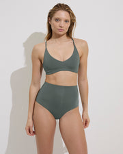 Sunday Top + Hi Tide Bottom - Agave (Size S)