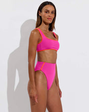 Streamline Top + Hi Hi Bottom - Hot / Aperol (Size S)