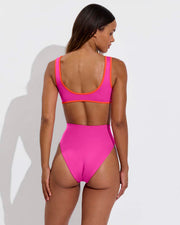 Streamline Top + Hi Hi Bottom - Hot / Aperol (Size S)
