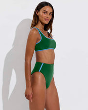 Streamline Top + Hi Hi Bottom - Tropics / Point Break (Size S)