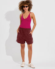 Sunday Suit - Pepper (Size S) + Layup Short 4" - Jam (Size S)