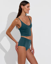Sunday Tankini + Barrel Bottom - Deep End (Size S)