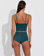 Sunday Tankini + Barrel Bottom - Deep End (Size S)