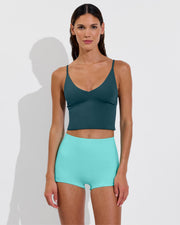 Sunday Tankini - Deep End + Hi Line Shortie - Drift (Size S)