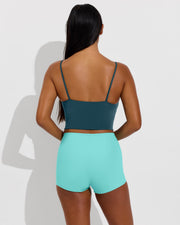 Sunday Tankini - Deep End + Hi Line Shortie - Drift (Size S)