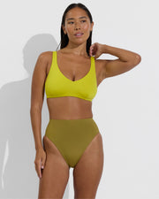 Sunday Top D+ - Sour (32DD, Size S) + Hi Hi Bottom - Wild (Size S)