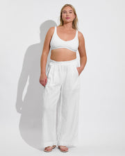 Sunday D+ Top (36DD, Size L) + Coastal Pant - Coconut  (Size L) 