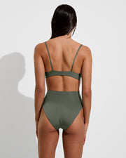 Sunday Top + Hi Hi Bottom - Agave (Size S)