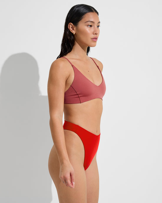 Sunday Top - Camp + Throwback Thong - Sweet Chili Heat (Size S)