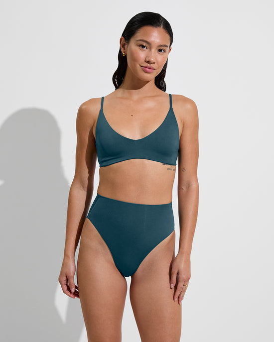 Sunday Top + Hi Hi Bottom - Deep End (Size S)