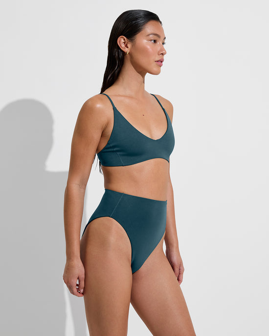 Sunday Top + Hi Hi Bottom - Deep End (Size S)