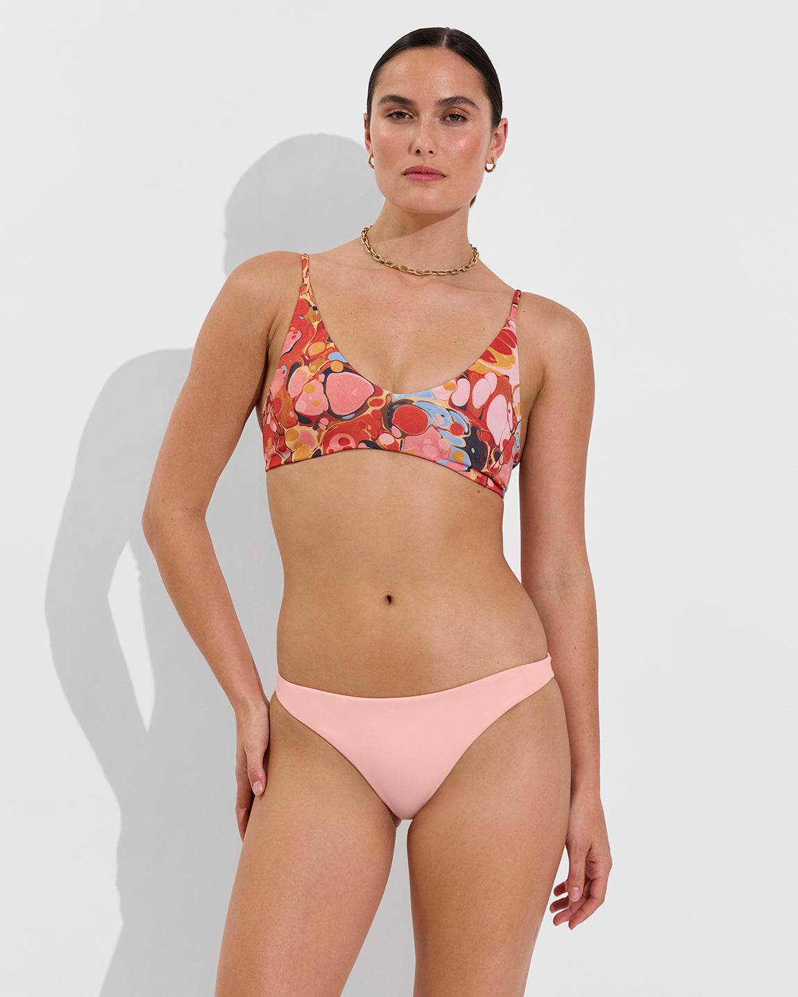 Sunday Top - Earth Sisters + Wear To Bottom - Salt (Size S)