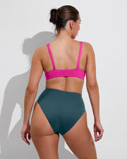 Sunday Top D+ (34DD, Size L) - Hot + Hi Hi Bottom - Deep End (Size L)