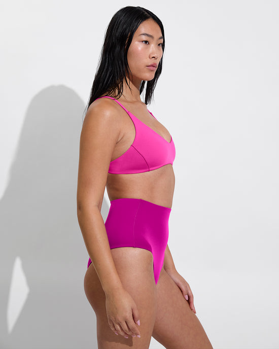 Sunday Top - Hot + Hi Tide Bottom - Aloha (Size S)