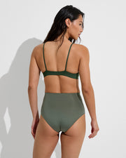 Sunday Top - Palm + Hi Tide Bottom - Agave (Size S)