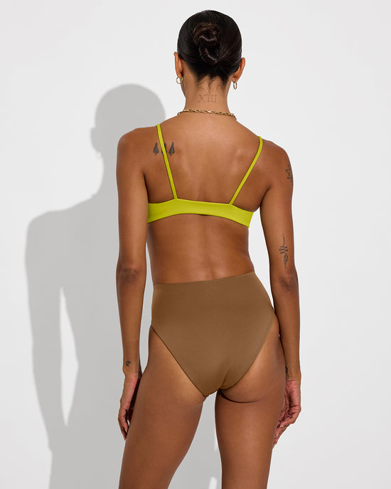 Sunday Top - Sour + Hi Hi Bottom - Tan Lines (Size S)
